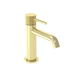 Saneux Mono Basin Tap Brushed Brass / Knurled Saneux Cos Deck Mounted Basin Mixer Tap