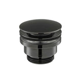 Vado Basin Waste Polished Black Vado Universal Click Clack Basin Waste