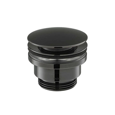 Vado Basin Waste Polished Black Vado Universal Click Clack Basin Waste