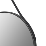 Aquarius Orbit Hanging Mirror with Black Strap