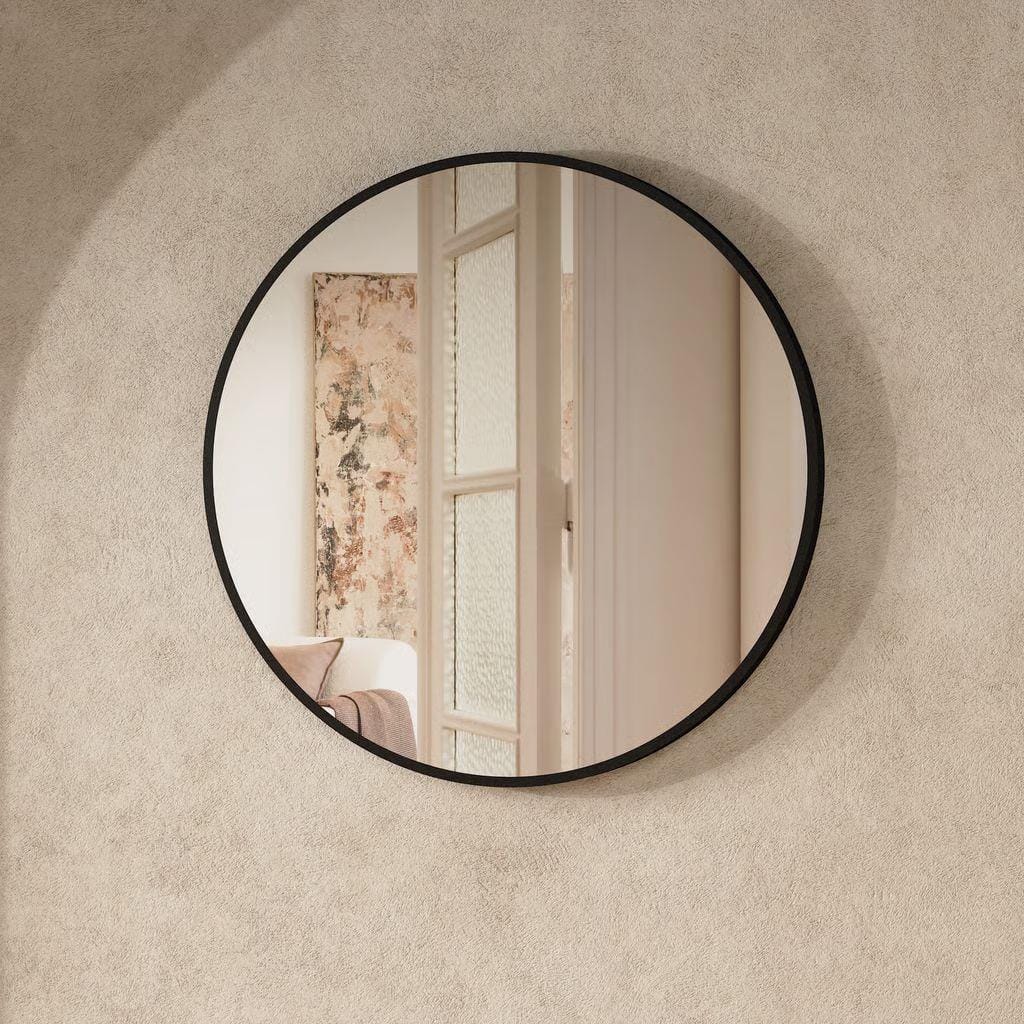 Crosswater Illuminated Mirror Crosswater Infinity Round Framed LED Illuminated Mirror