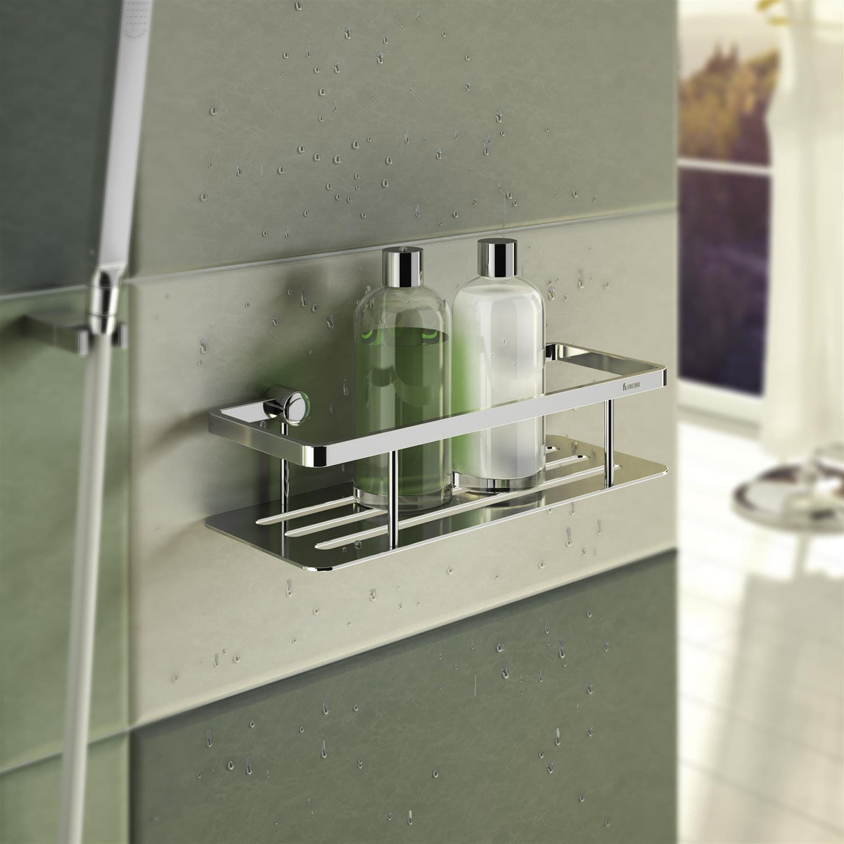 Smedbo Basket Chrome Smedbo Sideline Design Shower Basket