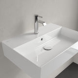 Villeroy & Boch Wall Hung Basin Villeroy & Boch Memento 2.0 Wall Hung Basin with Overflow in White Alpin