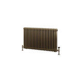 Eastbrook Column Radiator Eastbrook Rivassa Traditional 3 Column Radiator in Bronze Effect