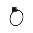 VitrA Towel Rails and Rings Matt Black VitrA Root Round Towel Ring