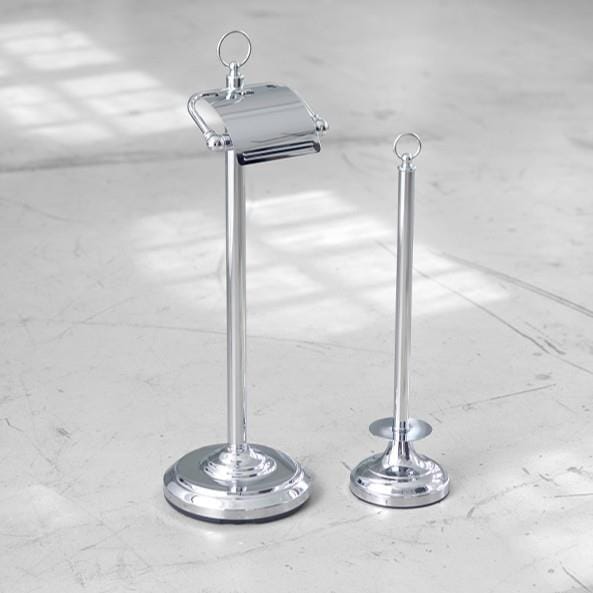Miller Toilet Roll Holder Miller Signature Freestanding Traditional Toilet Roll Holder with Cover