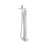 Vado Freestanding Bath Filler Vado Omika Floor Standing Bath Shower Mixer Tap with Shower Kit