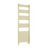 Eastbrook Ladder Rail Eastbrook Wendover Straight Heated Towel Rail in Brushed Brass
