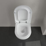 Villeroy & Boch Wall Hung Toilet Villeroy & Boch Hommage Traditional Wall Hung Toilet with Seat
