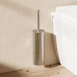 Crosswater Toilet Brush Holder Brushed Nickel Crosswater MPRO Wall Mounted Toilet Brush Set