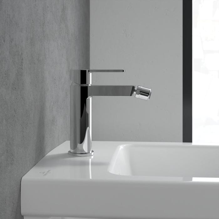 Villeroy & Boch Bidet Tap Villeroy & Boch Architectura Single Lever Tall Bidet Mixer Tap in Chrome
