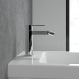 Villeroy & Boch Bidet Tap Villeroy & Boch Architectura Single Lever Tall Bidet Mixer Tap in Chrome