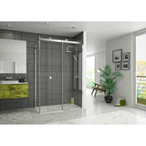 Merlyn Slding Shower Door Merlyn Series 10 Sliding Shower Shower Door in Chrome