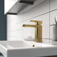 Aquarius Bathrooms Mono Basin Tap Brushed Brass Aquarius Tetra Mono Basin Mixer Tap