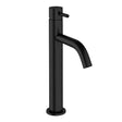 Crosswater Tall Basin Tap Matt Black Crosswater MPRO Deck Mounted Tall Basin Mixer Tap