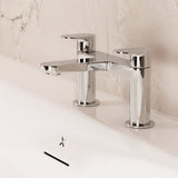 Crosswater Bath Mixer Chrome Crosswater Drift Bath Filler Tap