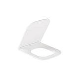 Vado Back to Wall Toilet Vado Cameo Soft Square Rimless Back to Wall Toilet with Slimline Soft Close Seat in White Gloss