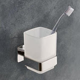 Villeroy & Boch Toothbrush Holder Chrome Villeroy & Boch Elements Striking Tumbler Holder