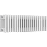 Aquarius Bathrooms Column Radiator 300mm x 965mm Aquarius Foundry Horizontal 6 Column Radiator in White