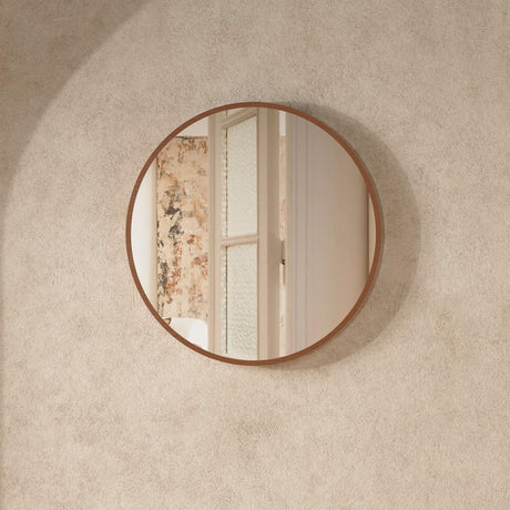 Crosswater Standard Mirror 500mm / Brushed Bronze Crosswater Infinity Round Framed Mirror