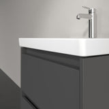 Villeroy & Boch Wall Mounted Vanity Unit Villeroy & Boch Skyla Wall Mounted 600mm Two Drawer Vanity Unit with Basin