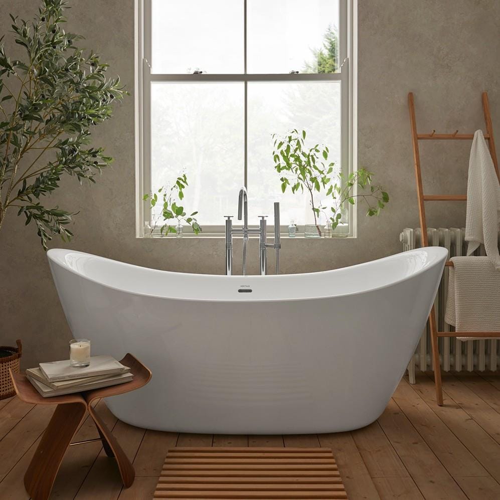 Heritage Freestanding Bath Filler Heritage Salcombe Floor Standing Bath Shower Mixer