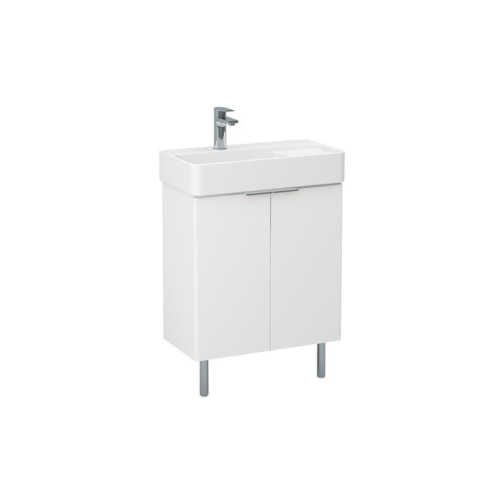 Imex Floor Standing Vanity Unit Imex Blade Floor Standing  600mm Double Door Vanity Unit with Basin