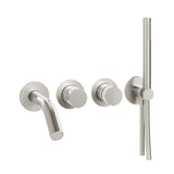 Clearwater Wall Mounted Bath Tap Clearwater Ixora Wall Mounted Bath Shower Mixer Tap in 316 Stainless Steel