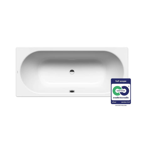 Kaldewei Double Ended Bath Kaldewei Classic Duo Double Ended Steel Bath with Leg Set