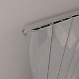 Eastbrook Panel Radiator Eastbrook Peretti Straight Horizontal Aluminum Radiator in Polished Aluminum