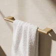 Crosswater Towel Rails and Rings Brushed Brass Crosswater MPRO 450mm Towel Rail