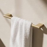 Crosswater Towel Rails and Rings Brushed Brass Crosswater MPRO 450mm Towel Rail