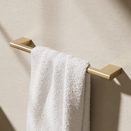 Crosswater Towel Rails and Rings Brushed Brass Crosswater MPRO 450mm Towel Rail