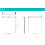 hib. Mirrored Cabinet hib. Eris Mirrored Cabinet