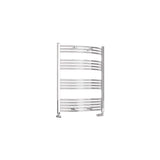 Eastbrook Wendover Curved Vertical Heated Towel Rail in Chrome