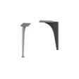 Crosswater Furniture Leg Brushed Stainless Steel Crosswater Avenue Leg Kit