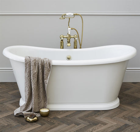 Burlington Admiral Oval Freestanding Bath - 1800 x 885mm