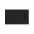 Crosswater Rectangle Shower Tray Matt Black / 800 x 1500mm Crosswater Vito Rectangle 25mm Stone Resin Shower Tray