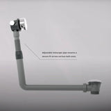 UK Bathroom Store Vado Clic-Clac Bath Filler Waste and Overflow