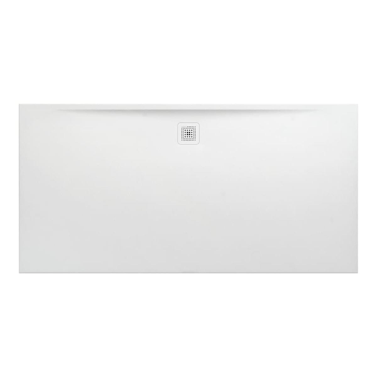 Laufen 2000 x 1000mm / Drain on Long Side Laufen Marbond PRO Rectangular Tray with Waste in White