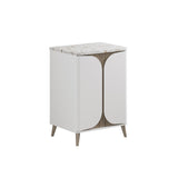 Crosswater Floor Standing Vanity Unit Crosswater Tambour 600mm Floor Standing Two Door Vanity Unit with Basin or Worktop