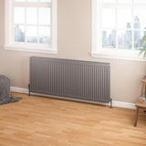 Aquarius Type 22 600 x 1400mm Aquarius Type 22 Compact Panel Radiator in Matt Anthracite