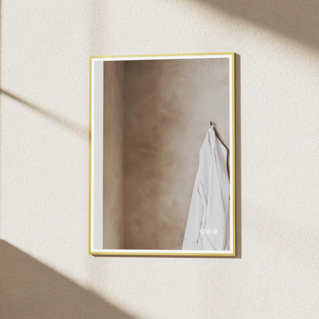 Crosswater Illuminated Mirror 600 x 800mm / Brushed Brass Crosswater MPRO LED Illuminated Rectangular Mirror