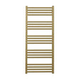 Crosswater Ladder Rail 1140 x 480mm / Dual Fuel Crosswater MPRO Designer Vertical Towel Radiator in Brushed Brass