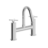 Heritage Bath Mixer Chrome Heritage Salcombe Bath Filler Tap