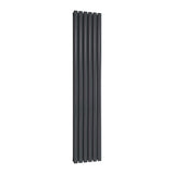 Reina Panel Radiator 1800 x 354mm / Anthracite Reina Neva Vertical Double Panel Central Heating Radiator