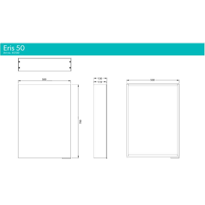 hib. Mirrored Cabinet hib. Eris Mirrored Cabinet