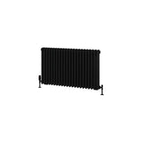 Eastbrook Eastbrook Rivassa Traditional 3 Column Radiator in Matt Black