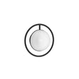 UK Bathroom Store Bathroom Lighting Matt Black Crosswater Tranquil Halo Light