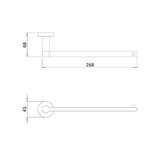 Britton Towel Rails and Rings Britton Hoxton 2.0 Single Towel Holder